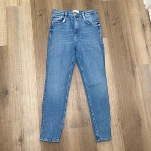 Zara high rise jeans
